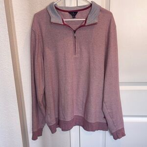 Brooks Brothers Men's Quarter Zip-Up Sweater